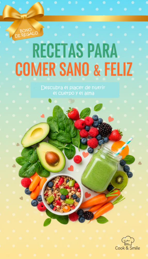 Bono Come para ser feliz 🎁👇